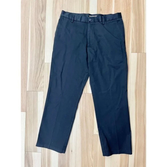 Dockers Mens Black Chino Pants Cotton 34x30 New - Picture 1 of 4
